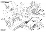 Bosch 0 601 B20 042 GCM 10 Slide Mitre Saw 230 V / GB Spare Parts GCM10